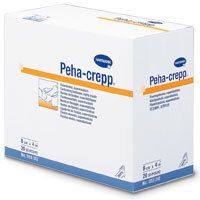 Peha-crepp® Fixierbinde 10cmx 4m - die superelastische Fixierbinde mit hohem Naturfaseranteil