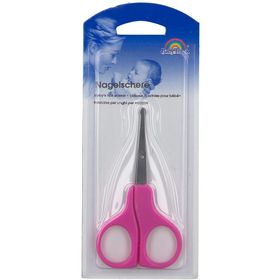 FRANK® Babyschere gebogen rosa 9 cm