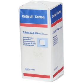 Cutisoft® Cotton unsteril 7,5 cm x 7,5 cm