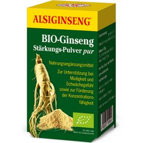 ALSIGINSENG® BIO-Ginseng Stärkungspulver pur