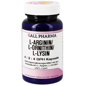 GALL PHARMA L-Arginin/L-Ornithin/L-Lysin 4:3:4 GPH