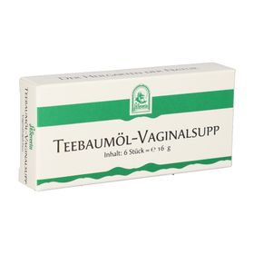 Teebaumöl Vaginalsuppositorien