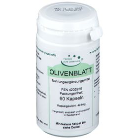 Olivenblatt Extrakt Vegan