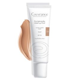 Avène Couvrance korrigierendes Make Up Fluid 03 Sand mit UV-Schutz