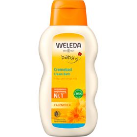 Weleda Baby Cremebad Calendula - reinigt zarte Haut behutsam & sanft, schonende Pflege