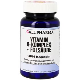 GALL PHARMA Vitamin B-Komplex + Folsäure GPH Kapseln
