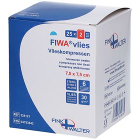 FIWA® Vlieskompressen 7,5x7,5 cm steril