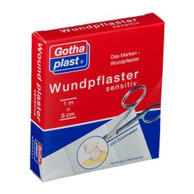 Gothaplast® Comfort und Sensitiv (hypoallergen) Pflaster 1 m x 8 cm