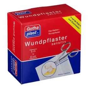 Gothaplast® Wundpflaster sensitiv 5 m x 6 cm