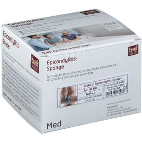 BORT Stabilo® Epicondylitis-Spange mit ulnarer Entlastung Gr. 2 grau