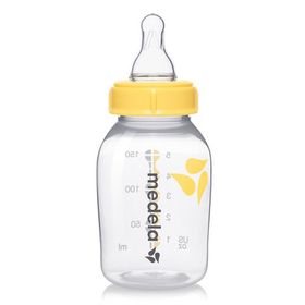 Medela Muttermilchflasche 150ml mit Medela Silikonsauger S