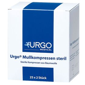 URGO Mullkompressen 10 x 10 cm unsteril