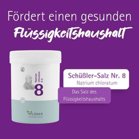 BIOCHEMIE Pflüger 8 Natrium chloratum D 6 Tabl.