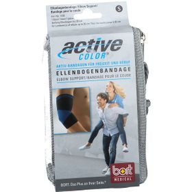 BORT ActiveColor® Ellenbogenbandage Gr. S schwarz