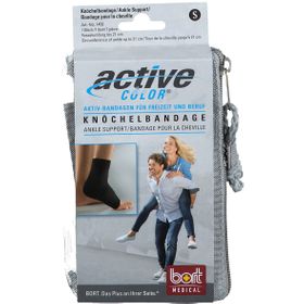 BORT ActiveColor® Knöchelbandage Gr. S schwarz