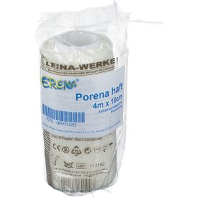ERENA® Porena-haft Binde 10 cm x 4 m