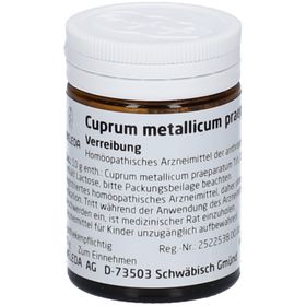 Weleda Cuprum Metallicum Praep. D12 Trituration