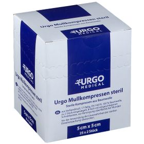 URGO Mullkompressen 5 x 5 cm sterikl