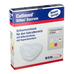 Cutimed® Siltec Sacrum 17,5 cm x 17,5 cm