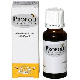 Propolis Tropfen Mundwasserzusatz ohne Alkohol