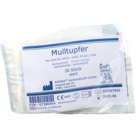 Kerma® Mulltupfer 15 x 15 cm steril