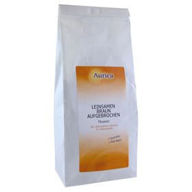 Aurica® Leinsamen Braun aufgebrochen Flosano®