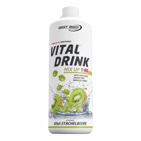 Best Body Nutrition Low Carb Vital Drink, Kiwi-Stachelbeere