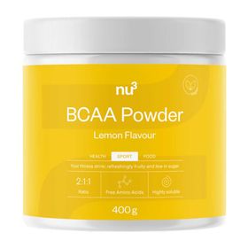 nu3 BCAA Powder, lemon