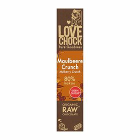 LOVECHOCK Maulbeere Crunch 80% Kakao