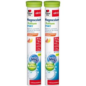Doppelherz® aktiv Magnesium + Kalium Sport Brausetabletten