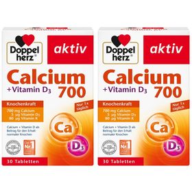 Doppelherz® aktiv Calcium 700 + Vitamin D3