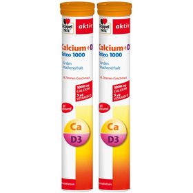Doppelherz® aktiv Calcium + D3 Osteo 1000 Brausetabletten