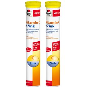 Doppelherz® aktiv Vitamin C + Zink Brausetabletten