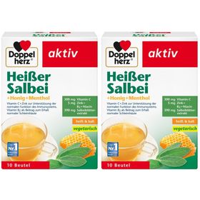 Doppelherz® Heißer Salbei + Honig + Menthol