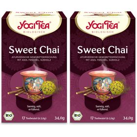 YOGI TEA® Sweet Chai, Bio Gewürz- und Kräutertee