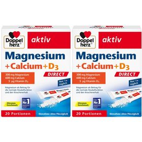 Doppelherz® aktiv Magnesium + Calcium + D3 DIRECT Micro-Pellets