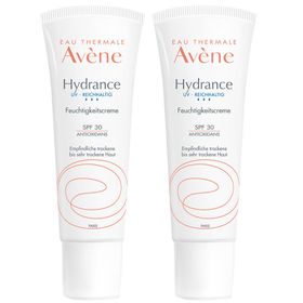 Avène Hydrance UV reichhaltige Feuchtigkeitscreme  LSF 30 Doppelpack