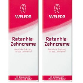 Weleda Ratanhia-Zahncreme  - für langanhaltend frischen Atem, entfernt Plaque & schützt so vor Karies