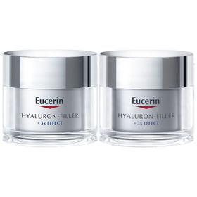 Eucerin® Hyaluron-Filler Tagespflege normale Haut bis Mischhaut + Eucerin® HYALURON-FILLER Nachtpflege