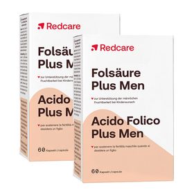 Redcare Folsäure Plus Men Doppelpack