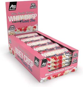 All Stars® WHEY-CRISP Protein Bar White Chocolate Raspberry