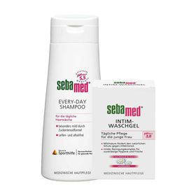 sebamed® Intim-Waschgel + sebamed® Every-Day Shampoo