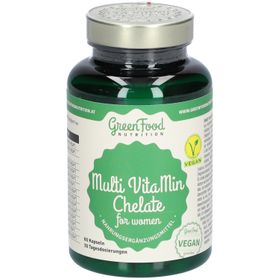 GreenFood Nutrition Multi VitaMin Chelate für Frauen+  KAPSELBEHÄLTER