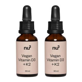 nu3 Premium Vegan Vitamin D3 + K2