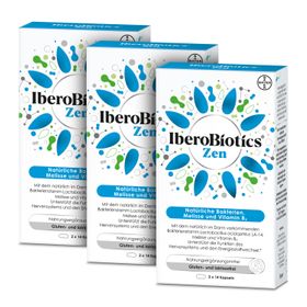 IberoBiotics® Zen - für ein gutes Bauchgefühl in stressigen Zeiten