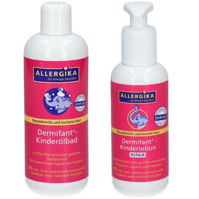 DERMIFANT® Kinderölbad und ALLERGIKA® Dermifant®- Kinderlotion Repair