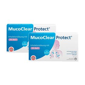 MucoClear Protect Hypertone Salzlösung (3% NaCl) mit Ectoin®