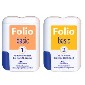 Folio® 1 + Folio® 2 - von Kinderwunsch bis Stillzeit