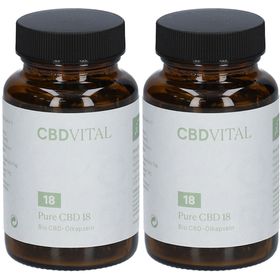 CBD VITAL Bio Pure 18 CBD Kapseln