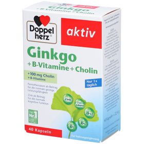 DoppelherzⓇ Ginkgo + B-Vitamine + Cholin